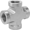 Extreme-Pressure Stainless Steel Threaded Pipe Fittings