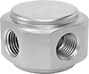 Extreme-Pressure Stainless Steel Threaded Pipe Fittings