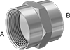 High-Pressure Stainless Steel Threaded Pipe Fittings