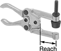 Image of Product. Front orientation. Contains Annotated. Toggle Clamps. Pliers-Style Toggle Clamps, Style B.