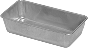 Image of Product. Front orientation. Pans. Metal Pans, Style C.