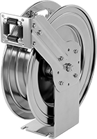 Image of Product. Front orientation. Hose Reels. Heavy Duty Corrosion-Resistant Automatic-Winding Hose Reels.