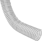 Image of Product. Front orientation. Duct Hose and Fittings. Duct Hose for Metal Chips and Wood Shavings.