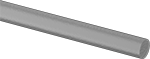 Image of Product. Front orientation. Tungsten. High-Temperature Ultra-Dense Tungsten, Rods.