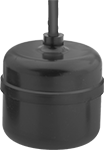 Image of Product. Front orientation. Float Switches. Drop-In Float Switches for Water, ABS Float with Three-Prong Socket.