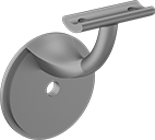 Image of Product. Front orientation. Brackets. Heavy Duty Handrail Mounting Brackets, Style 3.