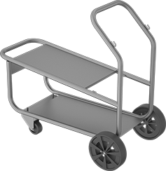 Image of Product. Lipped Shelf. Front orientation. Carts. Welder Carts, Lipped Shelf.