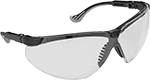 Image of Specification. Front orientation. Oversized Lens. Laser Safety Glasses.