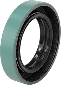 Image of Product. Front orientation. Spring-Loaded Rotary Shaft Seal, with Wiper Lip, for 3/4" Shaft Diameter, 10 PSI Maximum Pressure.