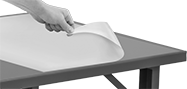Image of ProductInUse. Front orientation. Protective Film. Copper-Ion Protective Film.