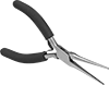 Tight-Clearance Corrosion-Resistant Long-Nose Pliers