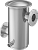 Self-Cleaning Metal Basket Strainers
