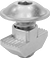 Image of Product. Hammer Nut with Flanged Button Head. Front orientation. T-Slotted Framing and Fittings. T-Slotted Framing Fasteners, Drop-In Screw and Nut Sets, Hammer Nut with Flanged Button Head Fastener.