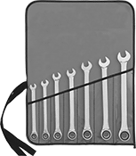 Image of Product. Front orientation. Combination Wrenches. Ratcheting Combination Wrench Sets.