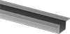 Architectural 6063 Aluminum Hat Channels