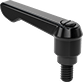 Image of Product. Top orientation. Positioning Arms. Heavy Duty Positioning Arms , Locking Handles.