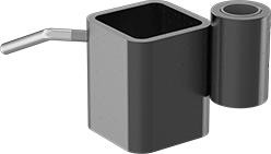 Image of Product. Front orientation. Positioning Arms. Heavy Duty Positioning Arms , Pole-to-Pin Adapters, Clamp-On Adapter with Quick-Adjust Lever .