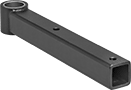 Image of Product. Front orientation. Positioning Arms. Heavy Duty Positioning Arms , Straight Mounting Brackets.