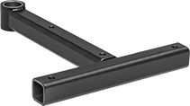 Image of Product. Front orientation. Positioning Arms. Heavy Duty Positioning Arms , Tee Mounting Brackets.