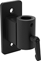 Image of ProductInUse. Shown Installed. Front orientation. Contains MultipleImages. Positioning Arms. Swing-Joint Positioning Arms, Quick-Adjust Handles.