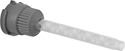 Image of Product. Front orientation. Casting Compound Cartridge Nozzles.