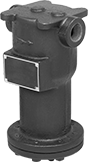 Image of Product. Front orientation. Liquid Separators. Liquid Separators, 150 psi Maximum Pressure.