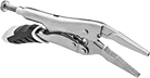 Image of Product. Quick Release with Cushion Grip. Front orientation. Locking Pliers. Tight-Clearance Locking Pliers, Combination Jaws and Quick Release—Cushion Grip.