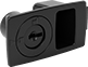 Image of Product. Front orientation. Push-to-Close Latches. Recessed Handle Keyed Push-to-Close Locking Latches.