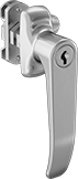 Image of Product. Front orientation. Multipoint Latches. L-Handle Keyed Multipoint Locks.