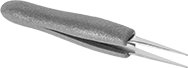 Image of Product. Front orientation. Tweezers. Static-Control Tweezers, Slim Round Tips.