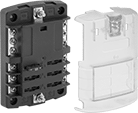 Image of Product. Front orientation. Fuse Blocks. Fuse Blocks for Automotive Fuses, For Standard Fuse Blade Style.
