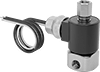 Solenoid On/Off Valves with Exhaust Port for Natural Gas, Propane, and Butane