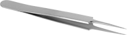 Image of Specification. No. 5 with Slim Tips. Front orientation. ZoomedIn view. Tweezers. High-Precision Tweezers Sets.