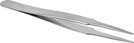 Image of Product. No. 2A with Round Tips. Front orientation. Tweezers. High-Precision Tweezers Sets.