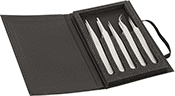 Image of Product. Front orientation. Tweezers. High-Precision Tweezers Sets.