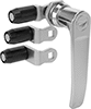 L-Handle Keyed Roller-Cam Locks