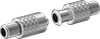 Stainless Steel Luer Lock Tube Couplings for Air and Water