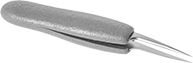 Image of Product. Front orientation. Tweezers. Static-Control High-Precision Tweezers, Offset Pointed Tips.