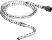 Image of Product. With Nozzle. Front orientation. Hose. Design-Your-Own Sealed Dispensers.