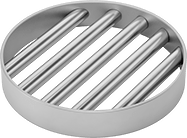Image of Product. Front orientation. Magnetic Filters. Sanitary Magnetic Rod Filters, For Round Openings.