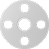 Ultra-Chemical-Resistant Compressible ePTFE Pipe Gaskets with Bolt Holes for Low Stress-to-Seal Flanges