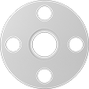 Ultra-Chemical-Resistant Compressible ePTFE Pipe Gaskets with Bolt Holes for Low Stress-to-Seal Flanges