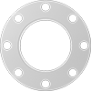 Ultra-Chemical-Resistant Compressible ePTFE Pipe Gaskets with Bolt Holes for Low Stress-to-Seal Flanges