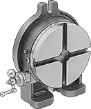 Image of Product. Mounted Vertically. Top orientation. Rotary Tables. Precision-Adjust Rotary Tables.