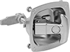 Lift-and-Turn Compression Recessed T-Handle Keyed Cam Locks