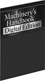 Image of Product. Front orientation. Reference Media. Machinery's Handbook.