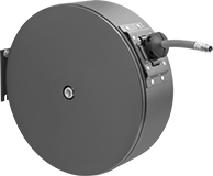 Image of Product. Front orientation. Hose Reels. Enclosed Reels with Lightweight Air Hose.