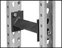 Image of Product. Front orientation. Contains Border. Pallet Rack Row Spacers. Build-Your-Own Extra Heavy Duty Pallet Racks.