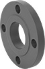 Image of Product. Slip-On Weld: Raised Surface on Back. Back orientation. Pipe and Fittings. Low-Pressure Iron and Steel Unthreaded Pipe Flanges, Forged Flanges, Slip-On Weld Female, Raised Surface.