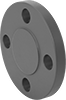 Low-Pressure Iron and Steel Unthreaded Pipe Flanges